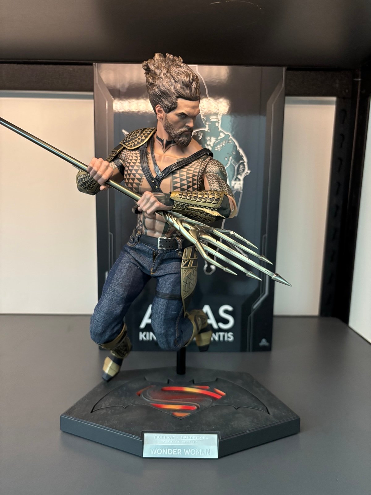 Aquaman 1/6 Figure BVS Dawn Of Justice King Of The Atlantis Art Figures