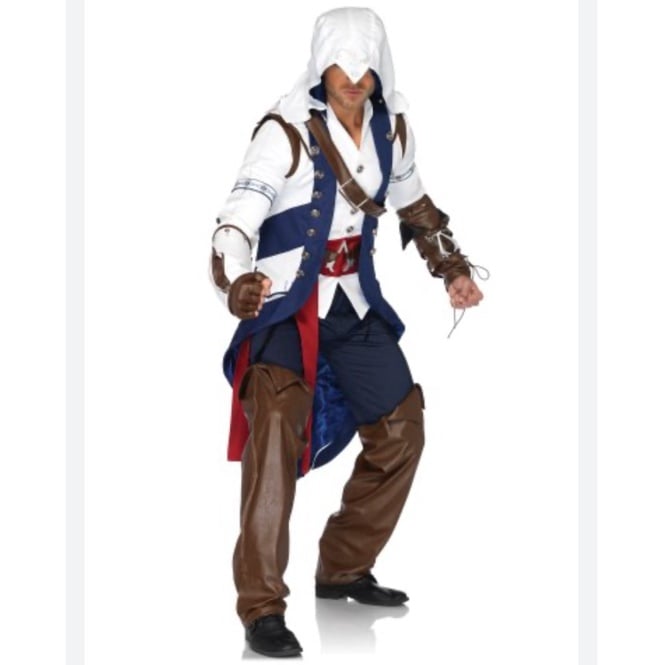 Assassins Creed 3 By Leg Avenue Connor 5 Pc REN Fest Costume Size S/M (15)