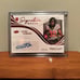 2021 Panini Immaculate Signature Moves Red Rookie Auto Chuba Hubbard 16/25