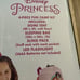 Disney Princess Kid's Unisex 4-Piece Sling Kit, Ages 4+, Multi-Color, Dome Tent