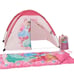 Disney Princess Kid's Unisex 4-Piece Sling Kit, Ages 4+, Multi-Color, Dome Tent