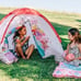 Disney Princess Kid's Unisex 4-Piece Sling Kit, Ages 4+, Multi-Color, Dome Tent