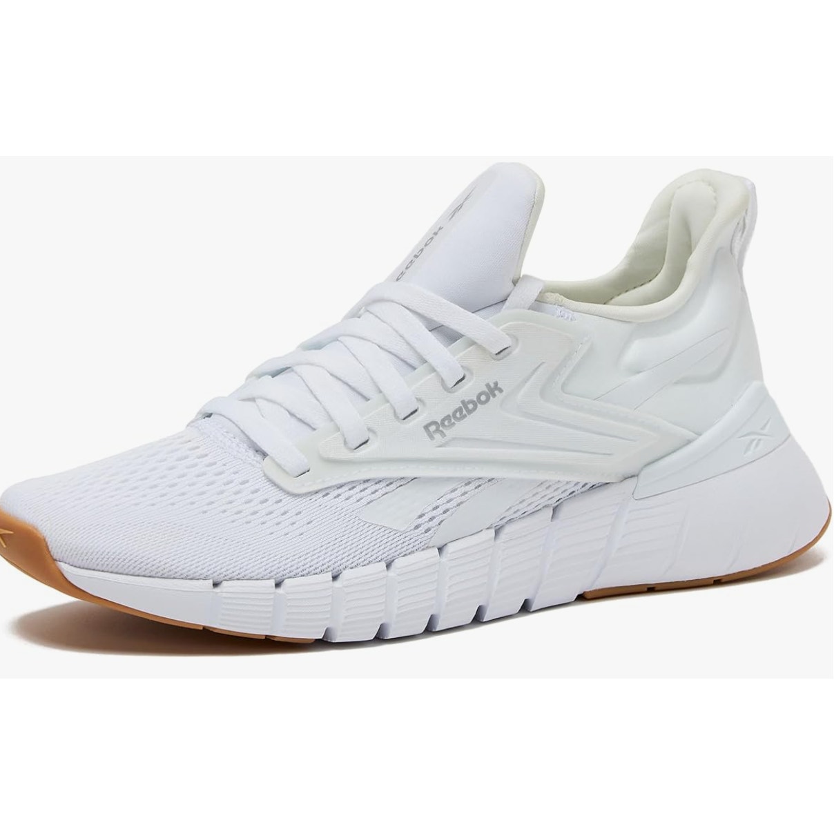Reebok Women's Nano Gym Sneaker, White/Barely Grey/Rubber Gum01, 8.5