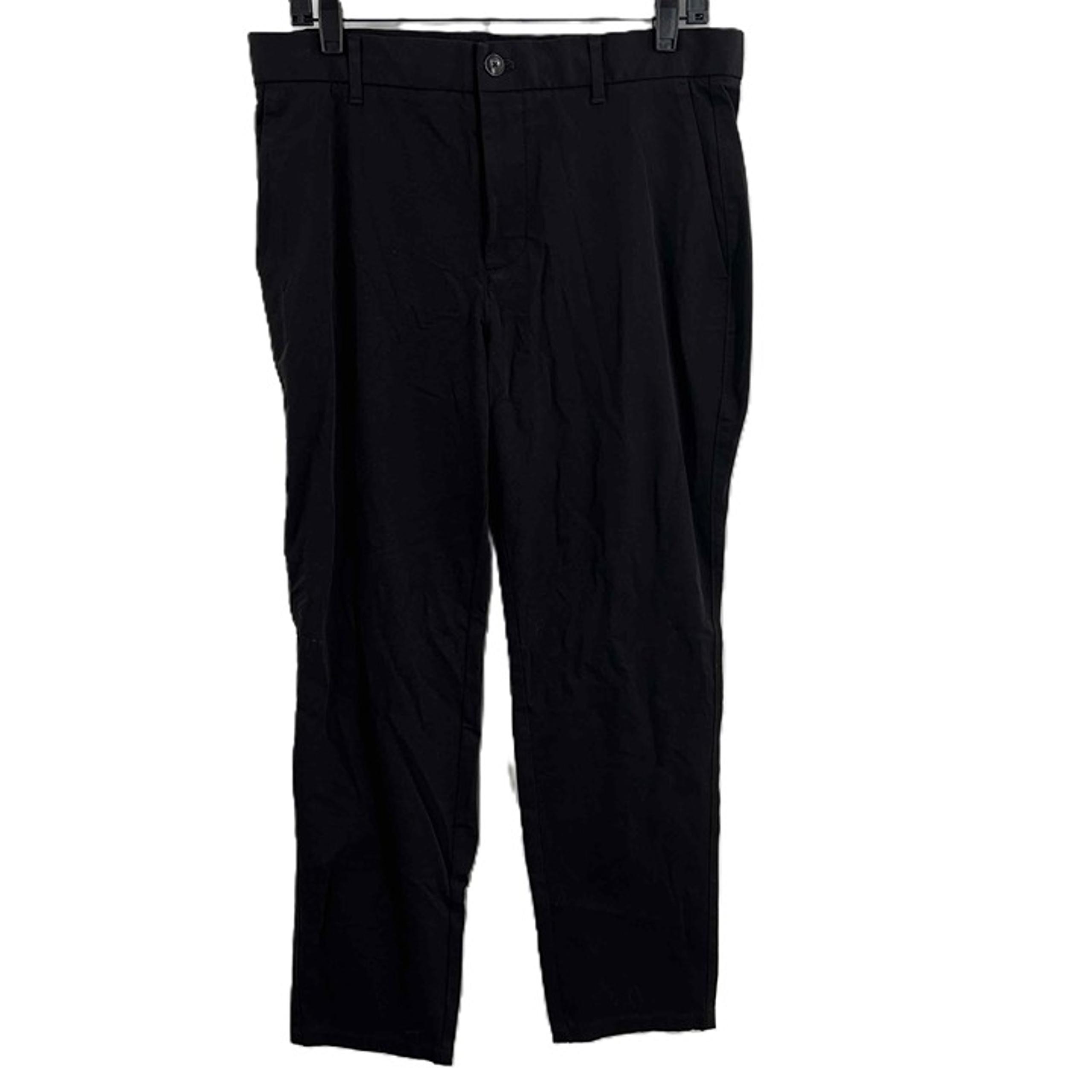 Everlane Uniform Black Athletic Fit Pants Mens Size 32x28 New