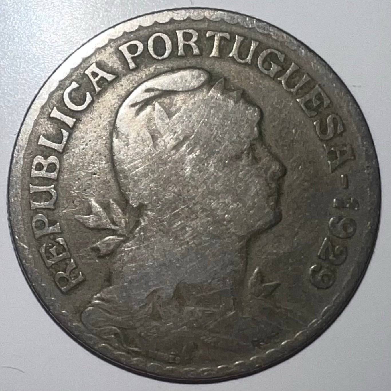 1929 Portugal Escudo
