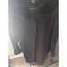 Vintage Cinzia Rocca Wool Coat Long Black Fur Collar Italian