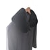 Vintage Cinzia Rocca Wool Coat Long Black Fur Collar Italian