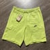 Nike Men's Essentials+ Semi-Brushed Shorts Above Knees DD7043-736 Green L NEW