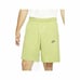 Nike Men's Essentials+ Semi-Brushed Shorts Above Knees DD7043-736 Green L NEW