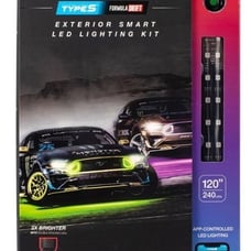 BNIP Type S 120in Formula DRIFT Pro Series Exterior Smart LED Lighting Kit