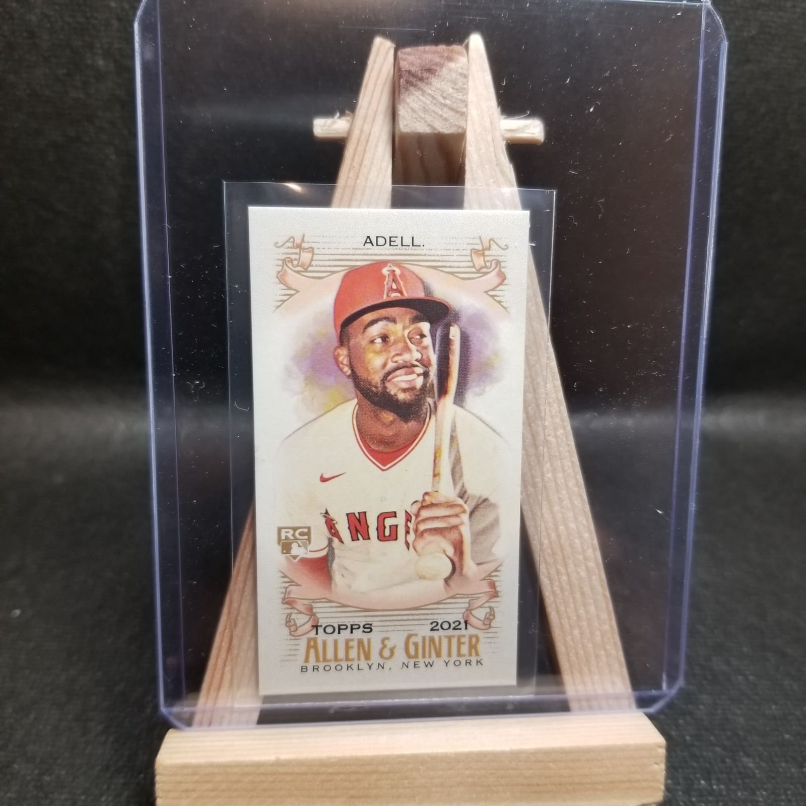 2021 Allen & Ginter EXTENDED MINI Angels Jo Adell Rookie RC # 377 SP