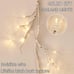 Lighted Birch Garland with Timer 48 LED Fairy Lights 6ft Battery Operated