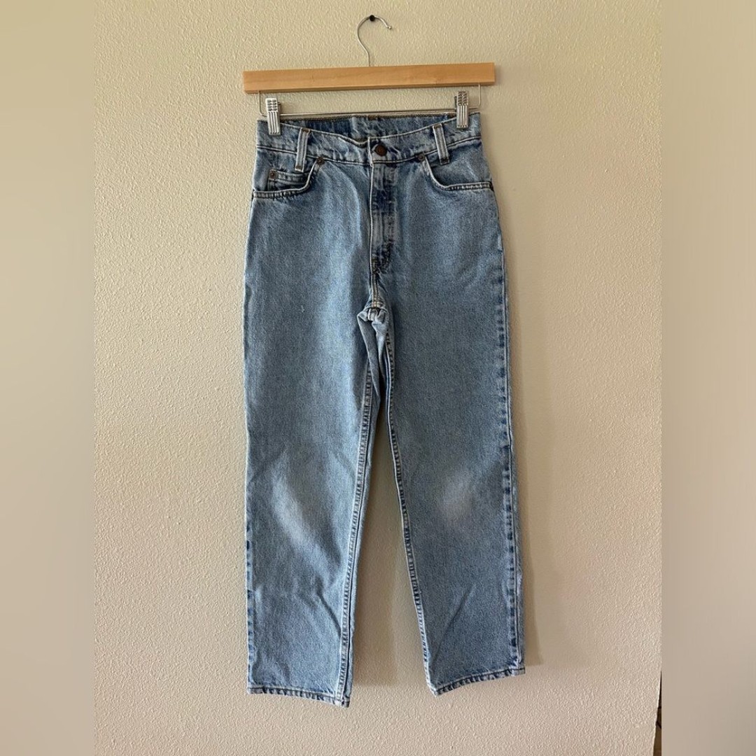Levi’s Vintage Orange Tab 1996 550 High Rise Denim Jeans Size 14 Regular