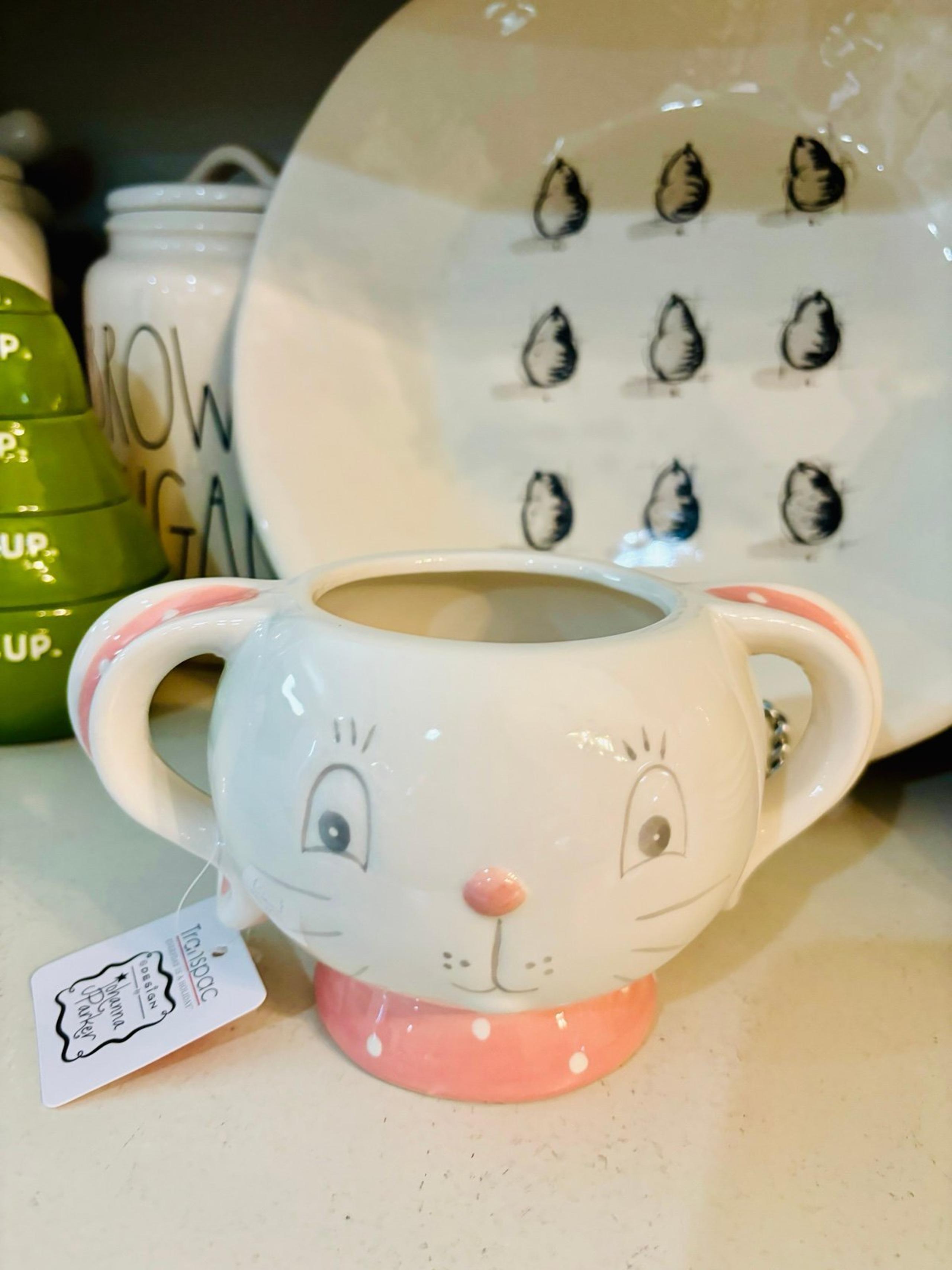 Johanna Parker Transpac Bunny Mug Pink