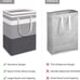 2-Pack Large Laundry Basket, Waterproof, Freestanding Laundry Hamper | New