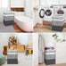 2-Pack Large Laundry Basket, Waterproof, Freestanding Laundry Hamper | New