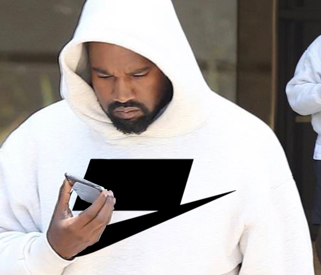 Nike Sportswear® NSW Block Logo Fleece Boxy Fit Hoodie in Light Birch BV4540-051
