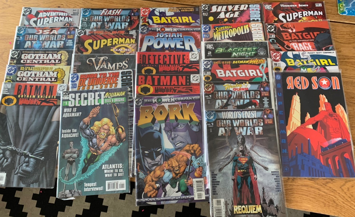 25 comic book lot dc/ detective