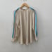 Chloe silk champagne belted blouse