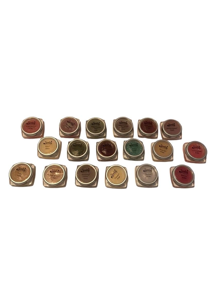 Scentsy Lot Of 18 Mixed Large Wax Melts Samples Testers 2” Echo Route 66 Hendrix