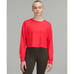 Lululemon Athletic Muscle Love Long Sleeve Shirt Motif Red Women’s Size 6