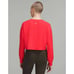 Lululemon Athletic Muscle Love Long Sleeve Shirt Motif Red Women’s Size 6