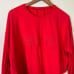 Lululemon Athletic Muscle Love Long Sleeve Shirt Motif Red Women’s Size 6