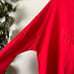Lululemon Athletic Muscle Love Long Sleeve Shirt Motif Red Women’s Size 6