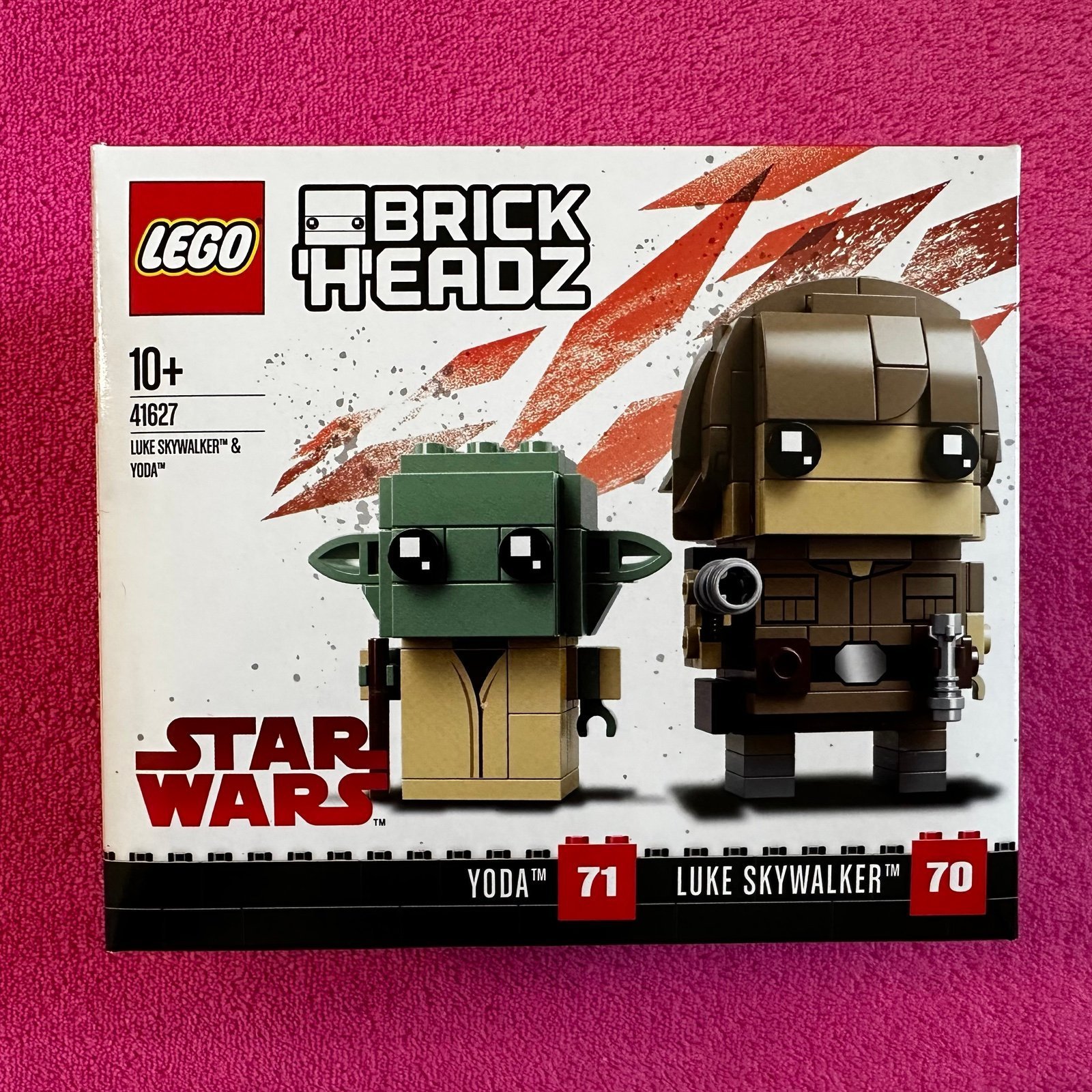 Lego 41627 BrickHeadz Luke Skywalker & Yoda
