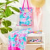 Lilly Pulitzer Critter Shell Beach Towel Sea Glass Aqua Rainforest Retreat