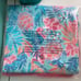 Lilly Pulitzer Critter Shell Beach Towel Sea Glass Aqua Rainforest Retreat