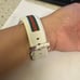 Gucci SYNC XXL White Dial White Rubber Strap