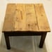 Hand crafted wooden coffee table