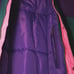 Vintage Colombia Neon Color Block Radial Sleeve Ski Jacket Teal Purple Pink Sz L