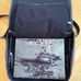 VTG Walt Disney World Large Brown Faux Leather Classic Logo Pin Trading Bag
