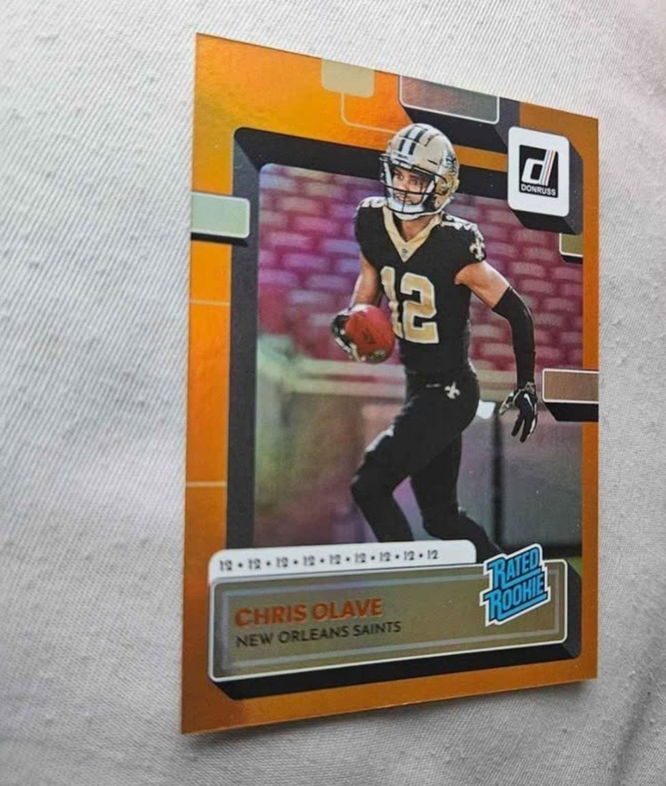 Chris Olave Donruss Rated Rookie 11/12 #309