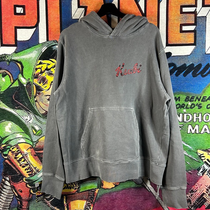 Ksubi Charcoal Gray Autograph Kash Hoodie Size M