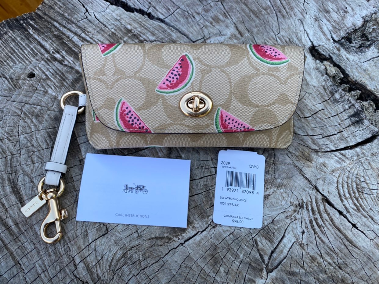 Coach sunglasses case