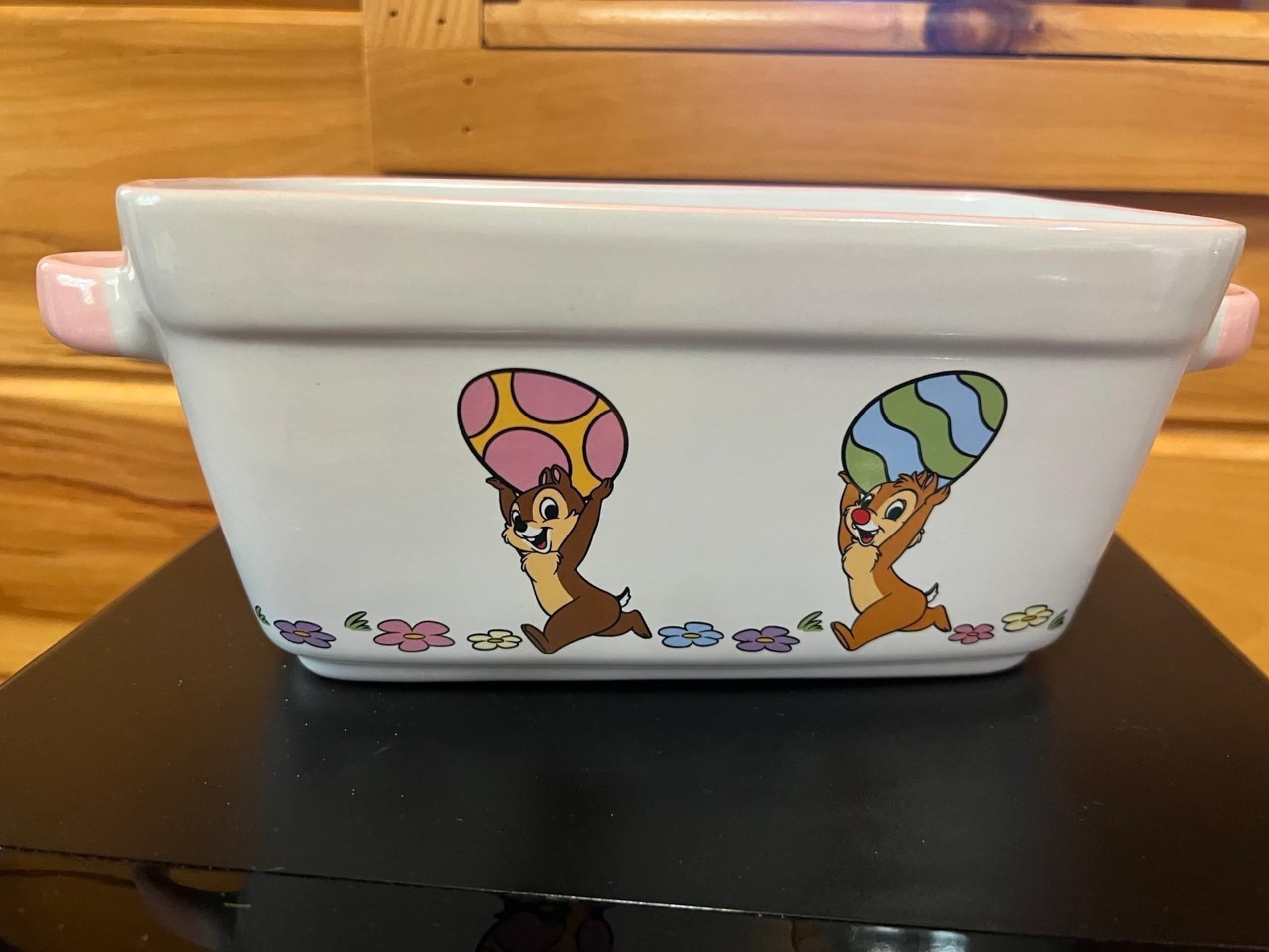 Disney - Easter - Chip and Dale - baking bread pan - kitchen - Rae Dunn - gift