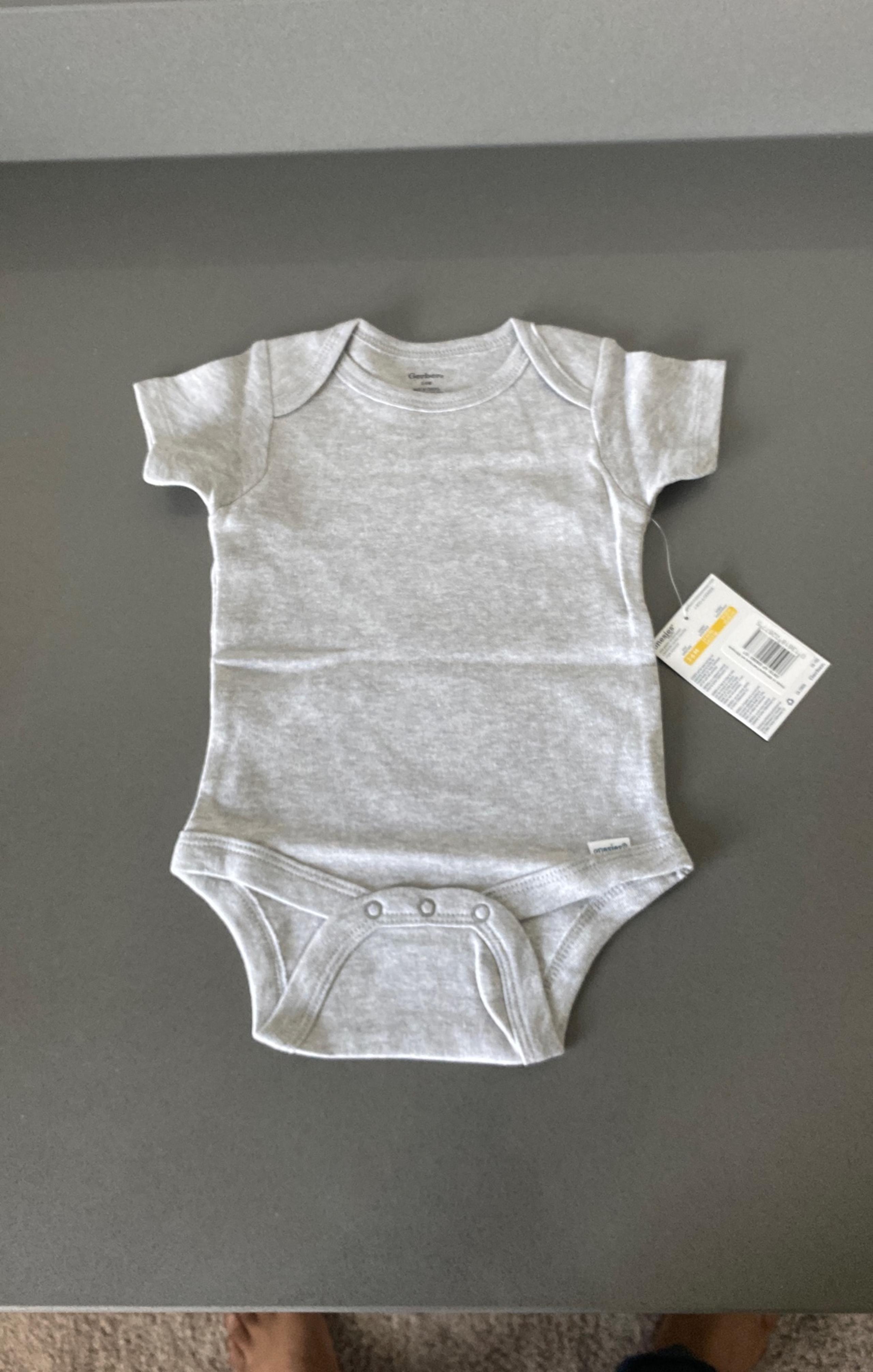 New 5pc Onesies 3-6 M