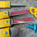 Makedo | Upcycled Cardboard Construction Toolkit set with new box of scrus