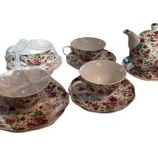 12 Piece Tea Set Sweet Living Collection