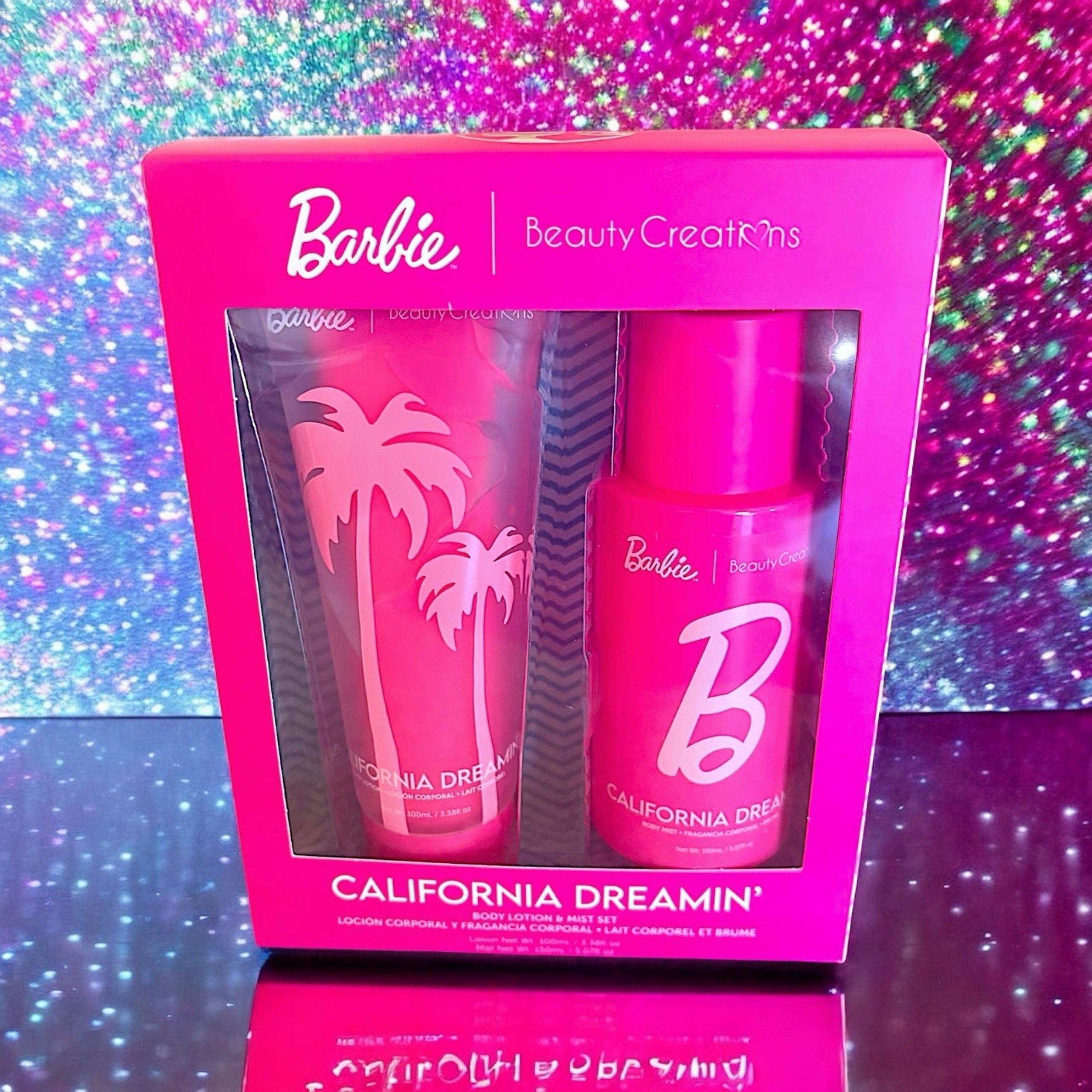 BEAUTY CREATIONS Barbie “California Dreamin’” Body Lotion & Body Mist Set