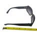 Coach Women’s Delphine Black Square Sunglasses 38MM