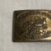 Vintage Henry Ford Detroit Brass Belt Buckle Model T Record Year Buckle