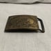 Vintage Henry Ford Detroit Brass Belt Buckle Model T Record Year Buckle
