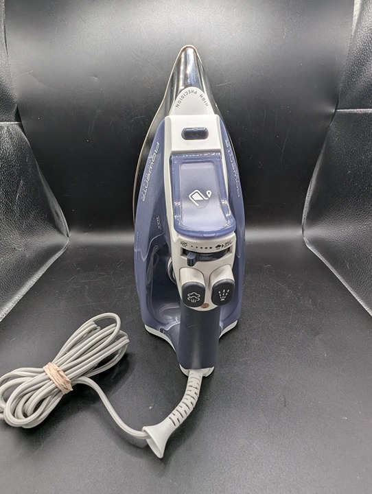 Rowenta Pro Master DW8080 Electric Steam Iron Blue 1700 Watts Auto Off Anti Drip