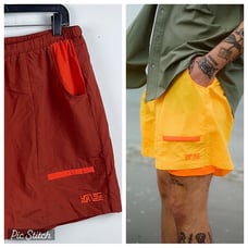 Manresa Corn Neck Swim Shorts Guard Red Size XL