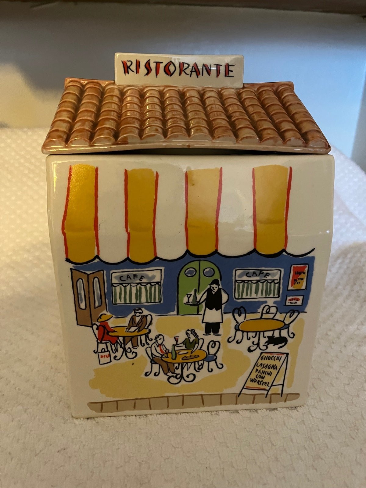 Vintage! Fitz & Floyd Canister