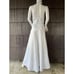 Vintage Jessica McClintock Gunne Sax Halter Tie Neck Backless White Dress Size 2